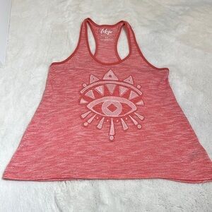 Tokyo Darling knit light weight racked back tank top size M
